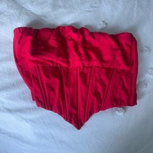 red princess polly top